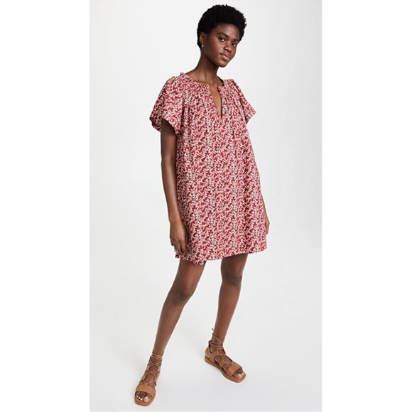 Apiece Apart Deia Mini Dress Size XL - Picture 1 of 9
